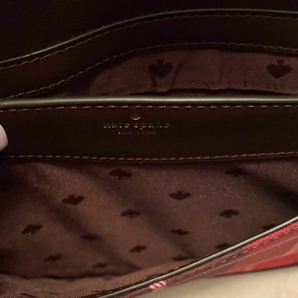 NWOT Kate Spade Leila Plaid Crossbody & CC Wallet - Picture 8 of 14